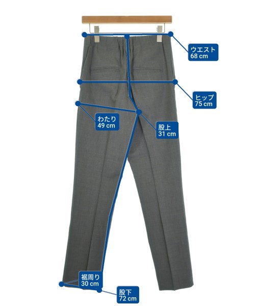 CINOH（チノ）スラックス グレー サイズ:36(S位) レディース/2200650383043