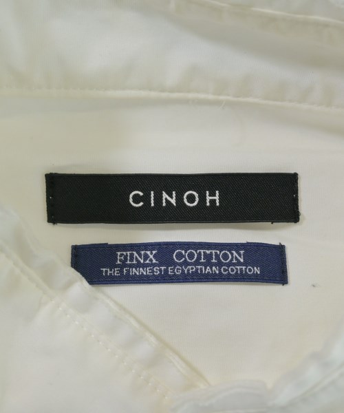 CINOH（チノ）カジュアルシャツ 白 サイズ:44(S位) メンズ/2200651184199