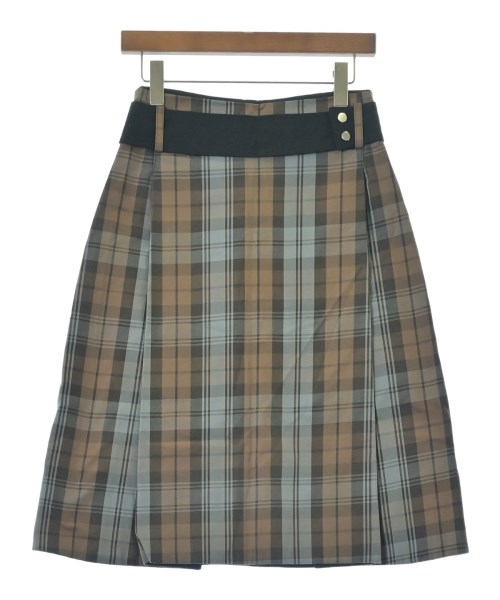 CINOH(チノ)ロング・マキシ丈スカート 茶 サイズ:-(M位)/2200634070112