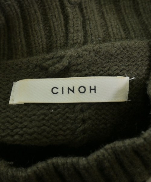 CINOH（チノ）ニット・セーター カーキ サイズ:38(M位) レディース/2200659851055