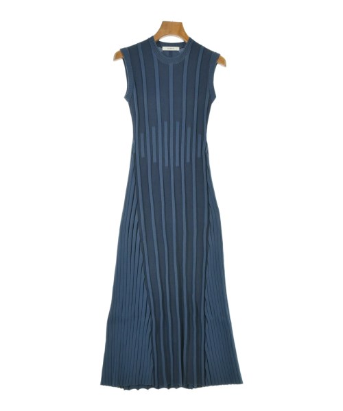 CINOH(チノ)ワンピース 紺 サイズ:36(S位)/2200657943110