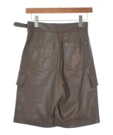 CINOH（チノ）ショートパンツ 茶 サイズ:36(S位) レディース/2200662010067