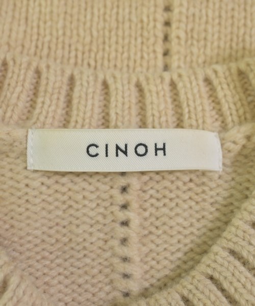 CINOH（チノ）ニット・セーター ベージュ サイズ:36(S位) レディース/2200713108095