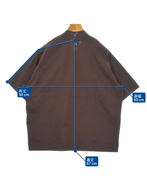 CINOH（チノ）Tシャツ・カットソー 茶 サイズ:44(S位) メンズ/2200712015011