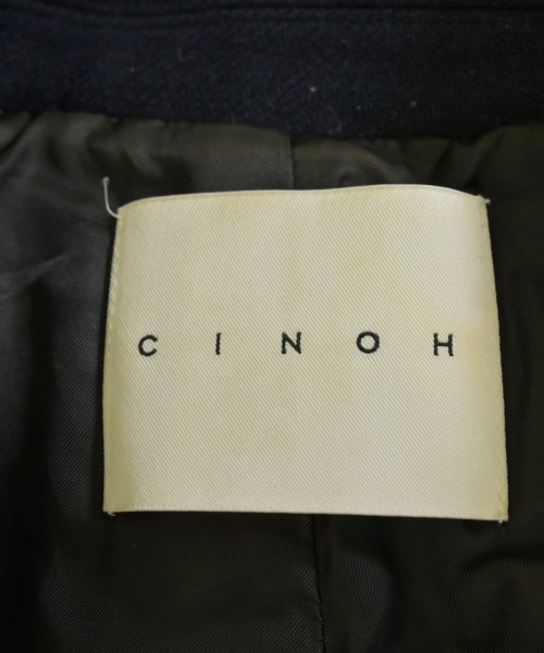 CINOH（チノ）チェスターコート 紺 サイズ:36(S位) レディース/2200715910023