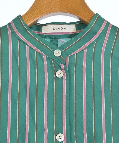 CINOH（チノ）カジュアルシャツ 緑 サイズ:38(M位) レディース/2200632065035