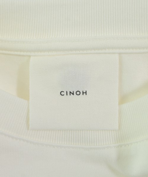CINOH（チノ）Tシャツ・カットソー 白 サイズ:38(M位) レディース/2200638165036