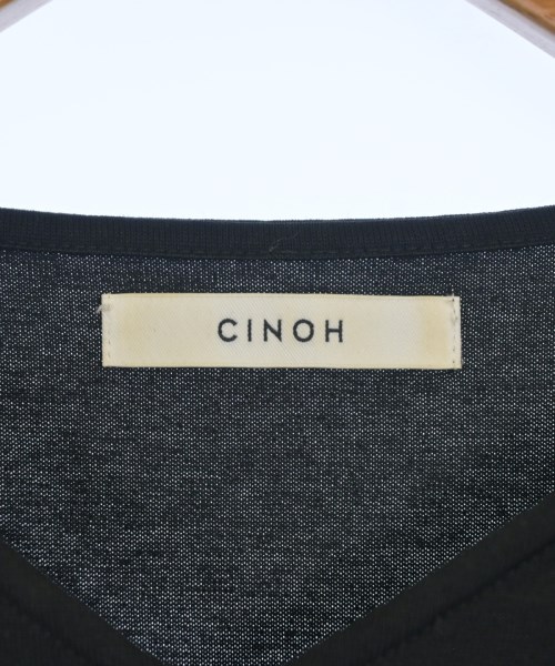 CINOH（チノ）Tシャツ・カットソー 黒 サイズ:38(M位) レディース/2200705597234