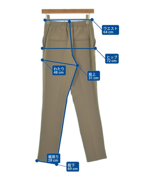 CINOH（チノ）その他 ベージュ サイズ:34(XS位) レディース/2200654957042