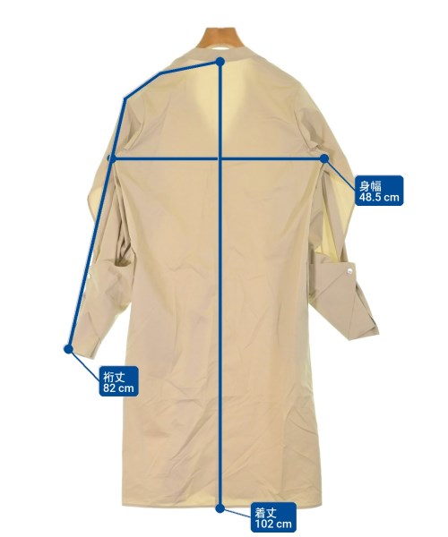 CINOH（チノ）シャツワンピース ベージュ サイズ:36(S位) レディース/2200660351032