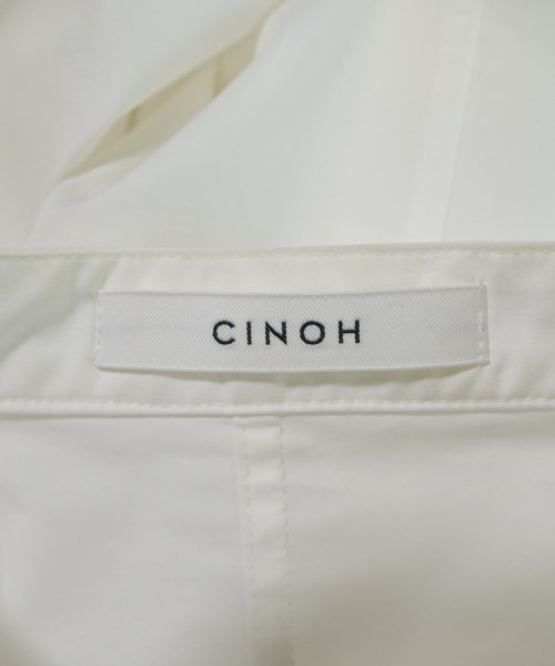 CINOH（チノ）カジュアルシャツ 白 サイズ:36(S位) レディース/2200671059057