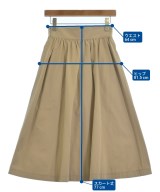 CINOH（チノ）ロング・マキシ丈スカート ベージュ サイズ:36(S位) レディース/2200717029013