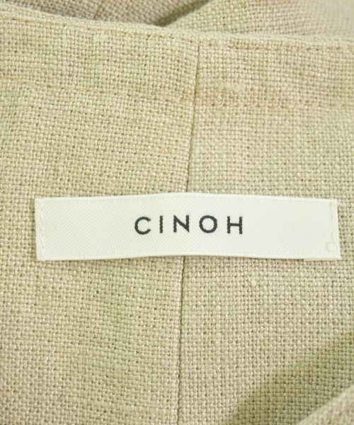 CINOH（チノ）オールインワン/サロペット ベージュ サイズ:-(M位) レディース/2200725941031