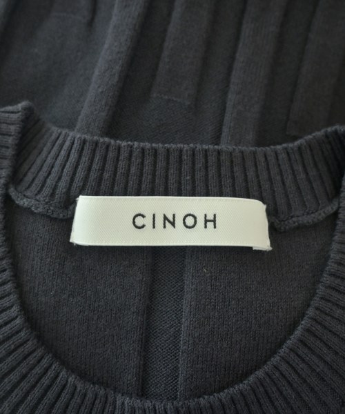 CINOH（チノ）ワンピース 紺 サイズ:38(M位) レディース/2200684353012