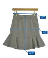 CINOH（チノ）ミニスカート グレー サイズ:S レディース/2200673241030