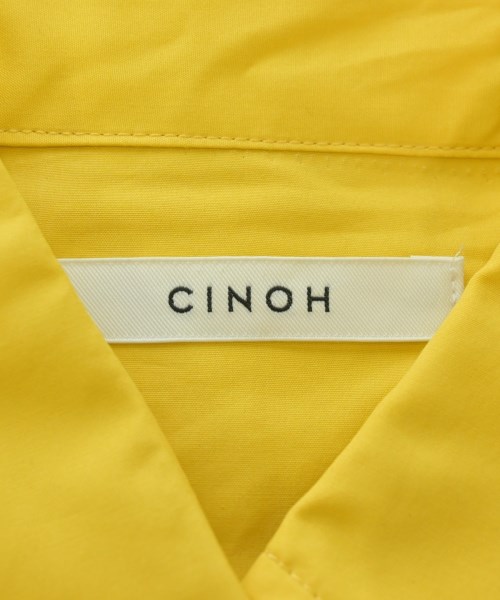 CINOH（チノ）ドレスシャツ 黄 サイズ:-(M位) レディース/2200685476048