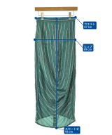 CINOH（チノ）ロング・マキシ丈スカート 緑 サイズ:38(M位) レディース/2200679232186