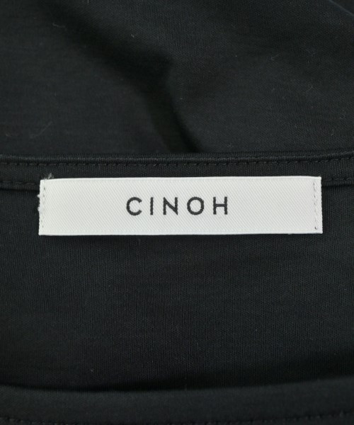 CINOH（チノ）Tシャツ・カットソー 黒 サイズ:36(S位) レディース/2200689012037