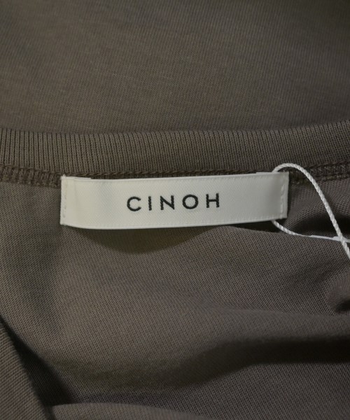 CINOH（チノ）Tシャツ・カットソー 茶 サイズ:36(S位) レディース/2200691610023