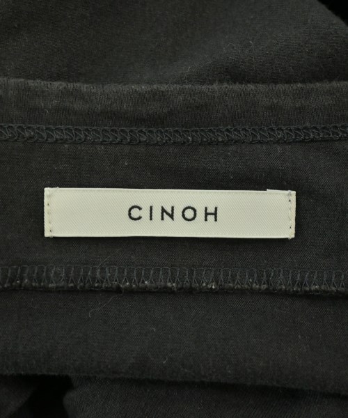 CINOH（チノ）Tシャツ・カットソー 黒 サイズ:38(M位) レディース/2200686969037