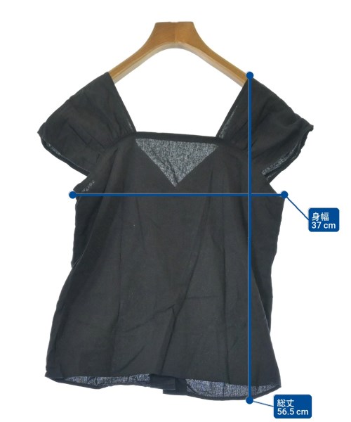 The Virgnia（ザヴァージニア）カジュアルシャツ 黒 サイズ:-(S位) レディース/2200620060073