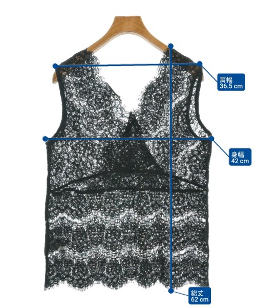 The Virgnia（ザヴァージニア）カジュアルシャツ 黒 サイズ:-(M位) レディース/2200620060080