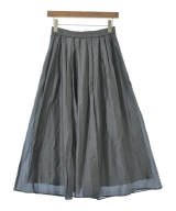 自由区（ジユウク）ロング・マキシ丈スカート グレー サイズ:38(M位) レディース/2200633299149