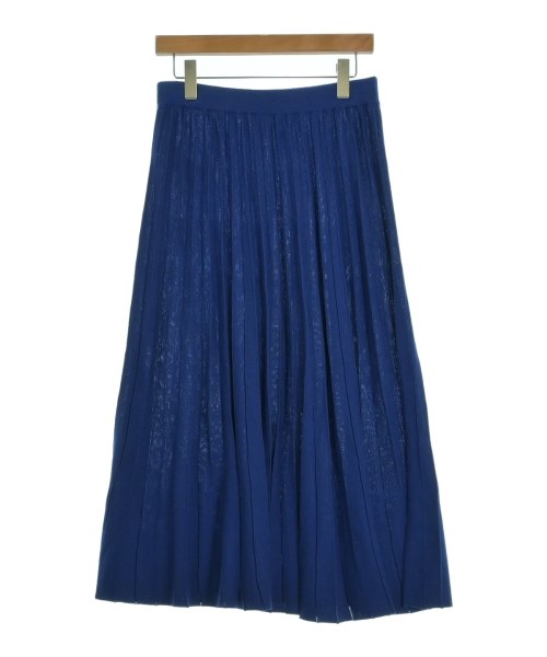 自由区（ジユウク）ロング・マキシ丈スカート 青 サイズ:40(M位) レディース/2200632320721