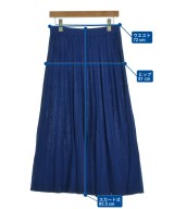 自由区（ジユウク）ロング・マキシ丈スカート 青 サイズ:40(M位) レディース/2200632320721