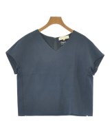 自由区（ジユウク）ブラウス 紺 サイズ:38(M位) レディース/2200622089126