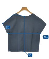 自由区（ジユウク）ブラウス 紺 サイズ:38(M位) レディース/2200622089126