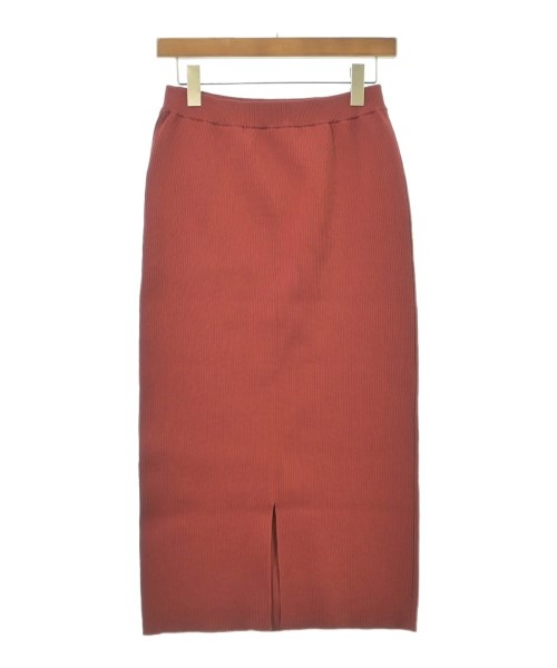 自由区（ジユウク）ロング・マキシ丈スカート 赤 サイズ:38(M位) レディース/2200604450029