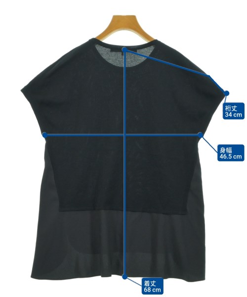 自由区（ジユウク）ニット・セーター 紺 サイズ:38(M位) レディース/2200616732052