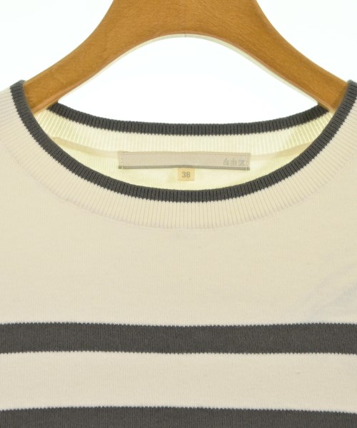 自由区（ジユウク）ニット・セーター 白 サイズ:38(M位) レディース/2200616732205