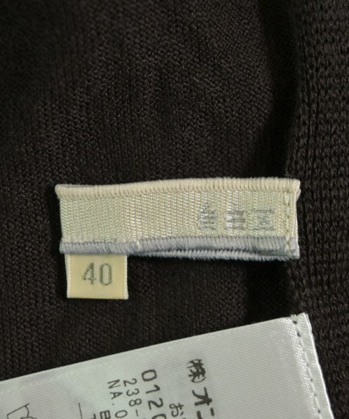 自由区（ジユウク）ニット・セーター 茶 サイズ:40(M位) レディース/2200616732229