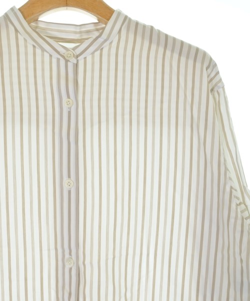 自由区（ジユウク）カジュアルシャツ ベージュ サイズ:38(M位) レディース/2200616732243