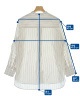 自由区（ジユウク）カジュアルシャツ ベージュ サイズ:38(M位) レディース/2200616732243