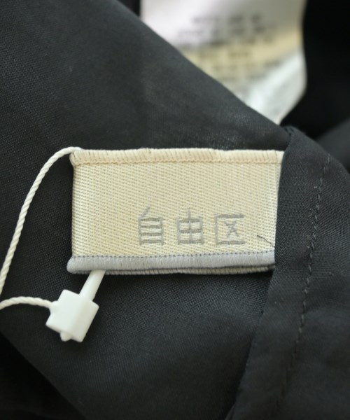 自由区（ジユウク）カジュアルシャツ 黒 サイズ:38(M位) レディース/2200616732281