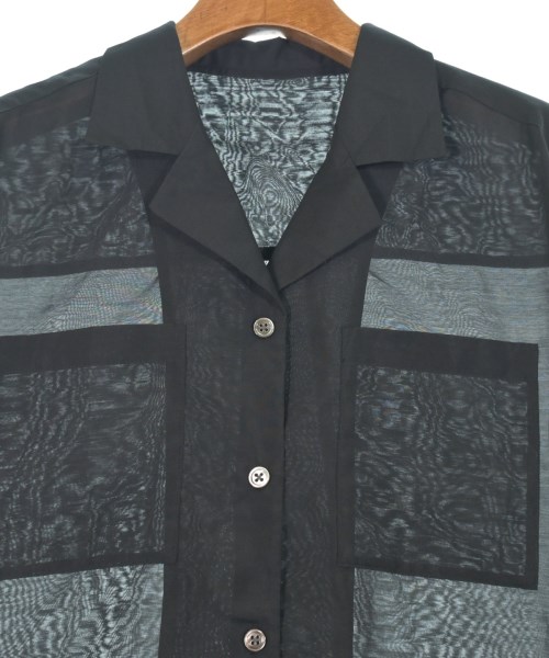 自由区（ジユウク）カジュアルシャツ 黒 サイズ:38(M位) レディース/2200616732281