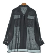 自由区（ジユウク）カジュアルシャツ 黒 サイズ:38(M位) レディース/2200616732281