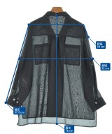 自由区（ジユウク）カジュアルシャツ 黒 サイズ:38(M位) レディース/2200616732281