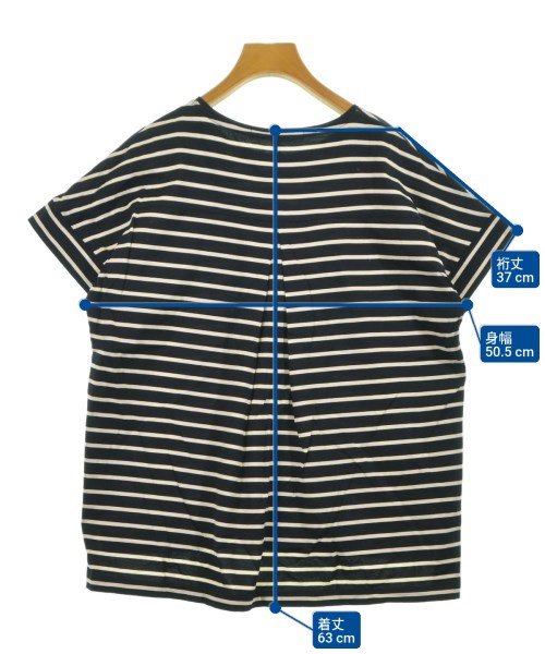 自由区（ジユウク）Tシャツ・カットソー 黒 サイズ:38(M位) レディース/2200616732427