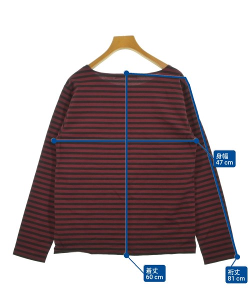 自由区（ジユウク）Tシャツ・カットソー 赤 サイズ:40(M位) レディース/2200616732458