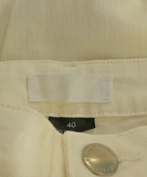 自由区（ジユウク）デニムパンツ 白 サイズ:40(M位) レディース/2200616732496