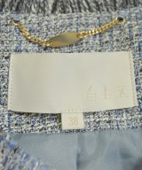 自由区（ジユウク）ノーカラージャケット 青 サイズ:38(M位) レディース/2200672942044