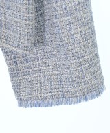 自由区（ジユウク）ノーカラージャケット 青 サイズ:38(M位) レディース/2200672942044