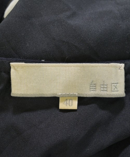 自由区（ジユウク）Tシャツ・カットソー 紺 サイズ:40(M位) レディース/2200692979013