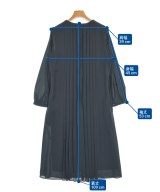 自由区（ジユウク）ワンピース 紺 サイズ:38(M位) レディース/2200693752066