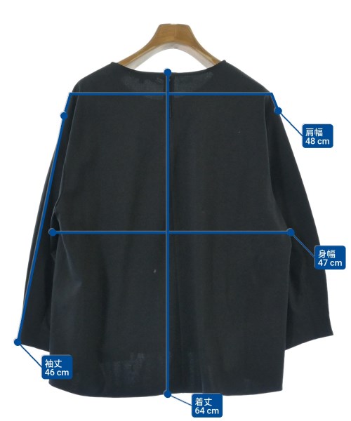 自由区（ジユウク）Tシャツ・カットソー 紺 サイズ:44(L位) レディース/2200693353041