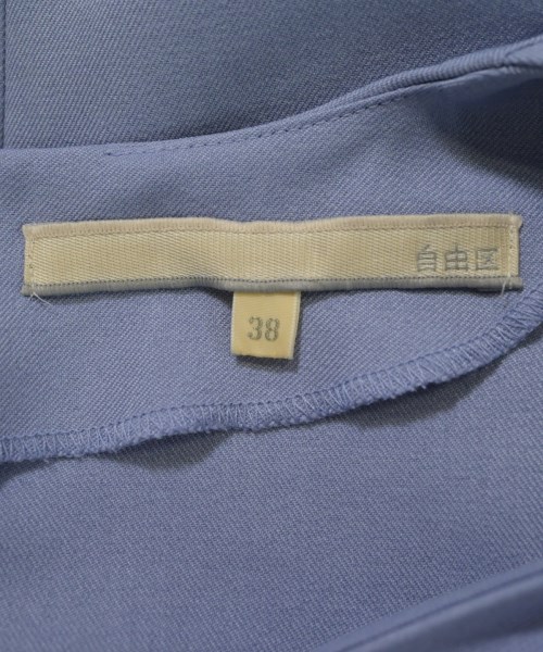 自由区（ジユウク）ワンピース 青 サイズ:38(M位) レディース/2200698684027